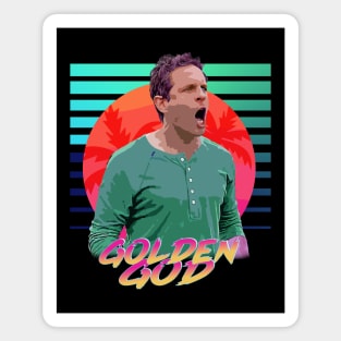 GOLDEN GOD: Neon Dreams Magnet